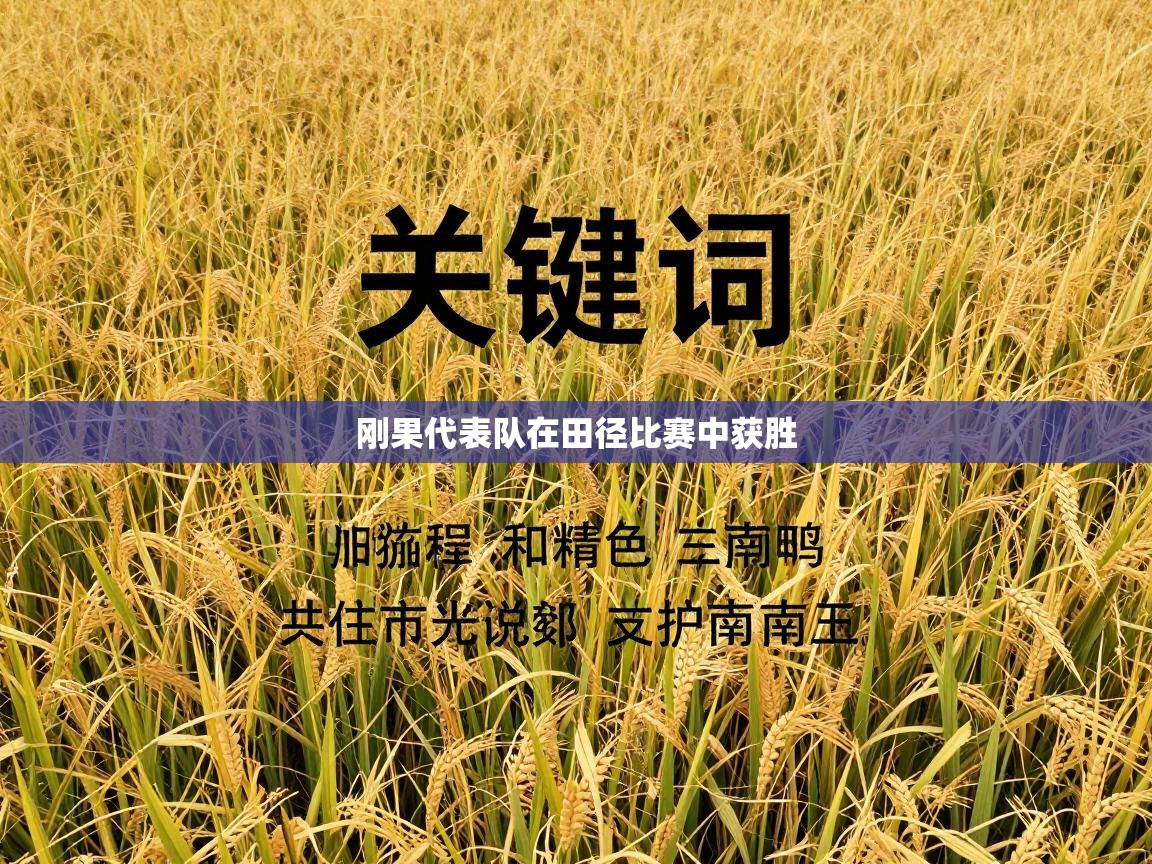 刚果代表队在田径比赛中获胜  第2张